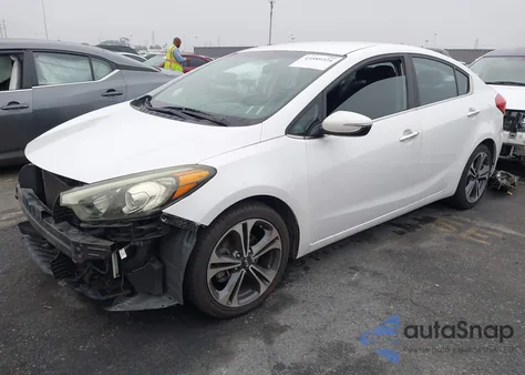 2014 Kia Forte Ex from USA, damaged, VIN KNAFX4A80E5090243